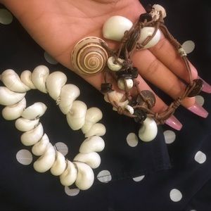 South Beach Florida seashell bracelets🐚